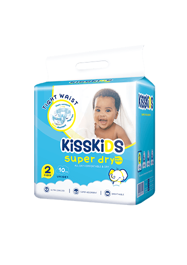 KISS KIDS DIAPER 2(3-6KG) X10