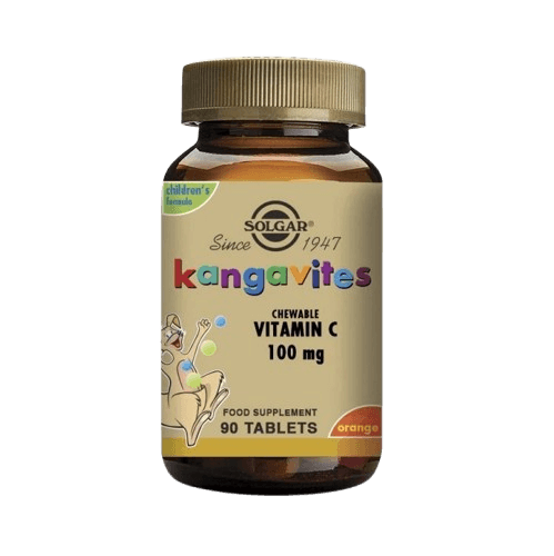 SOLGAR KANGAVITES VITAMIN C 100MG(ORANGE BURST) X 90 TABS