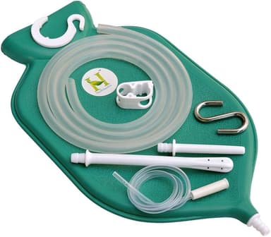 HEALTH AND YOGA ENEMA KIT - GREEN