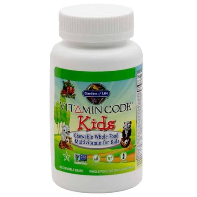 GARDEN OF LIFE VITAMIN CODE KIDS