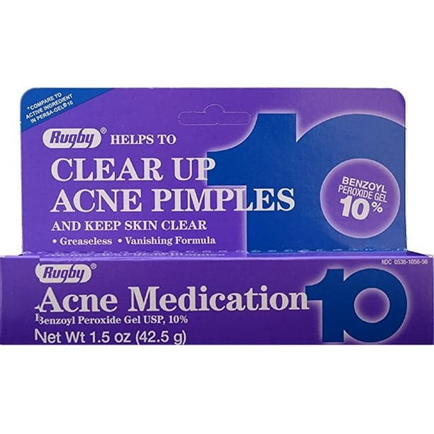 RUGBY ACNE MEDICATION 10%