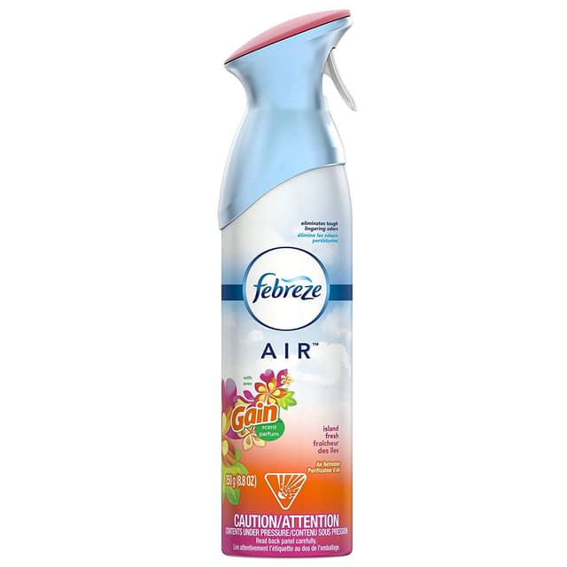 FEBREZE ODOR-ELIMINATING AIR FRESHENER WITH GAIN ISLAND GINGER SCENT 8.8OZ