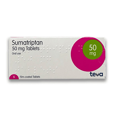Sumatriptan 50mg tablets teva