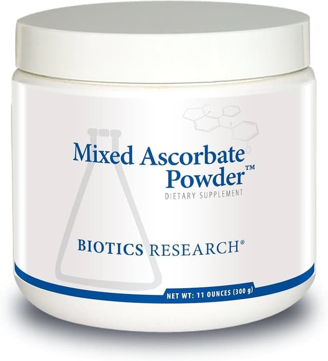 MIXED ASCORBATE POWDER - BIOTICS RESEARCH