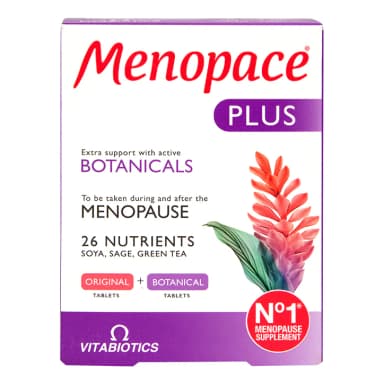 MENOPACE PLUS BOTANICALS X 56 TABS