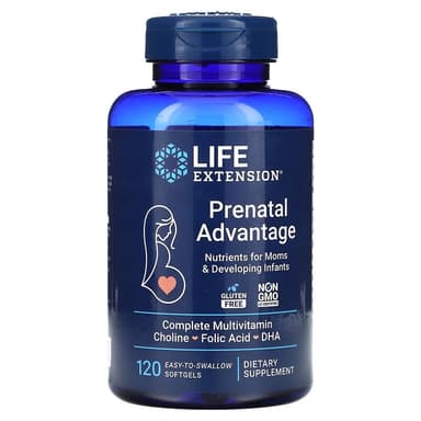 LIFE EXTENSION PRENATAL ADVANTAGE SUPPLEMENT X 120 SOFTGELS