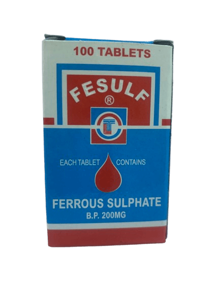 FESULF BP 200MG X 100 TABS