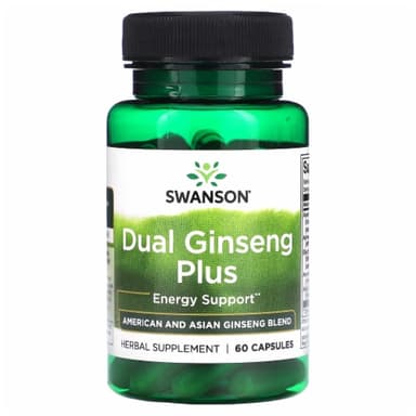 SWANSON DUAL GINSENG CAPSULE X 60