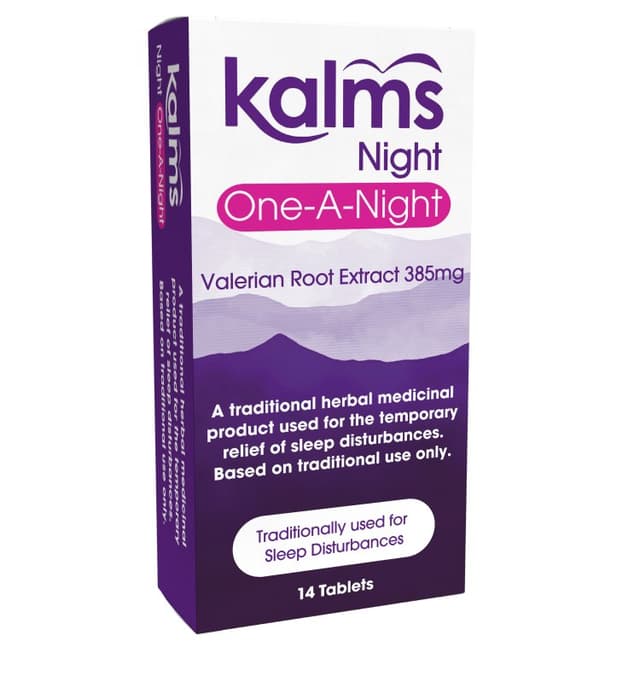 KALMS ONE A NIGHT 385MG X 14 TABS