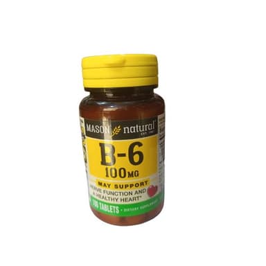 MASON VITAMIN B6 100MG X100 (PYRIDOXINE)
