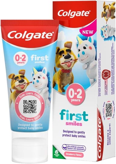 COLGATE BABY TOOTHPASTE(0-2YRS) 50ML