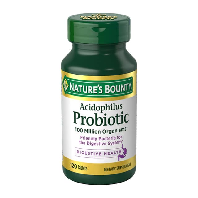 NATURES BOUNTY CHEWABLE ACIDOPHILUS