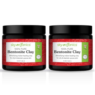 SKY ORGANICS BENTONITE CLAY 454G