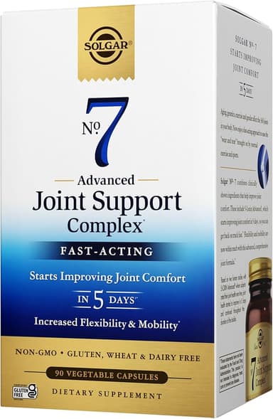 SOLGAR NO. 7 ADVANCED JOINT SUPPORT AND COMFORT X 90 VEG CAPS