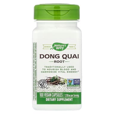 NATURE'S WAY DONG QUAI ROOT 1130MG X 100 VEG CAPS