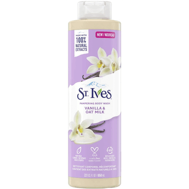 ST.IVES VANILLA & OAT MILK BODY WASH 650ML