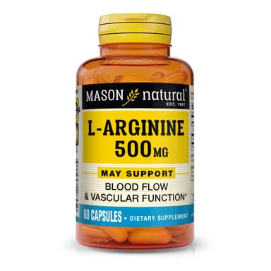 Mason Natural L-Arginine 500mg 60 tablets