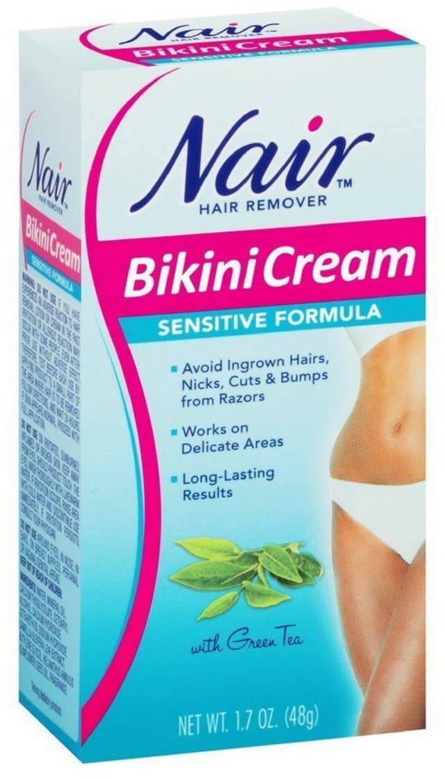 NAIR HAIR REMOVER BIKINI SENSITIVE CREAM 48G