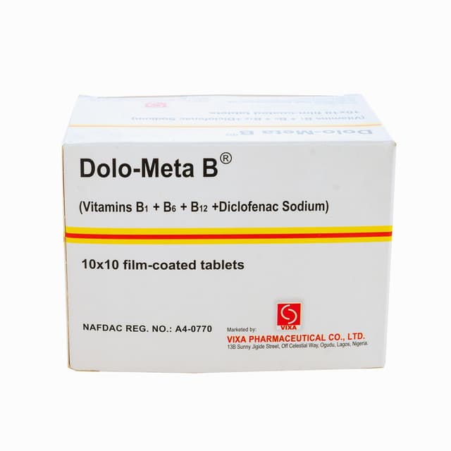 DOLO META - B TABLET (BLISTER,EACH)