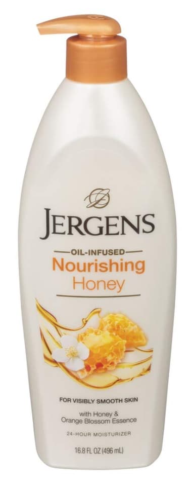 JERGENS OIL INFUSED NOURISHING HONEY BODY LOTION 496ML