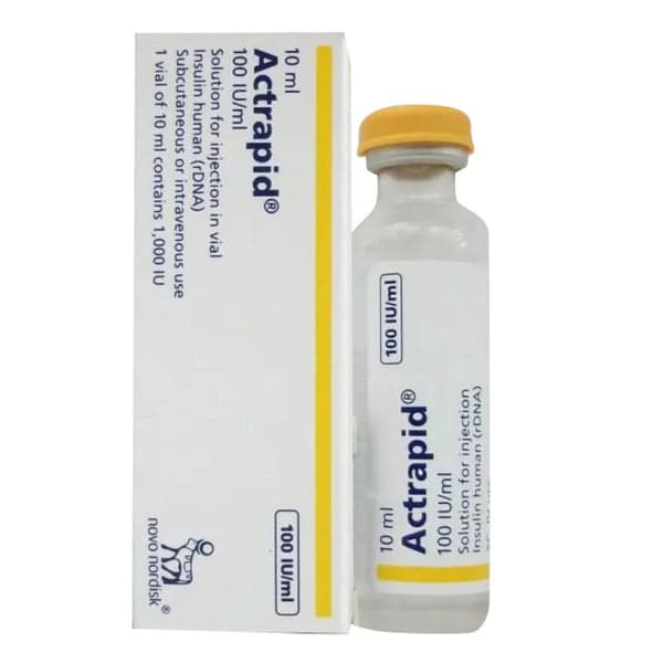 Actrapid 100IU/ml 10ml injection