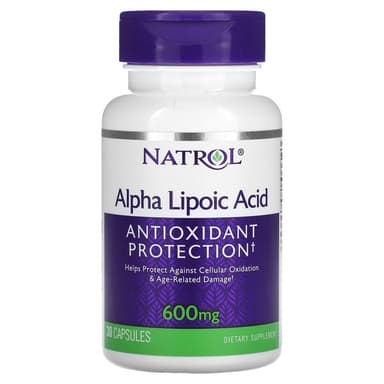 NATROL ALPHA LIPOIC ACID 600MG X 30 CAPS