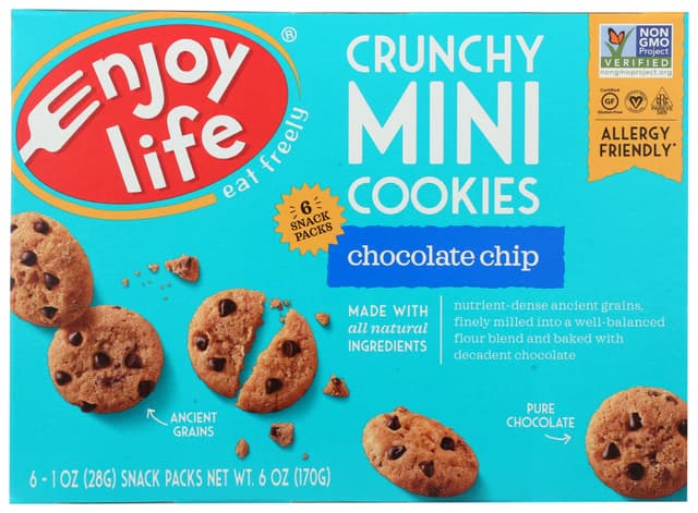 ENJOY LIFE CRUCHY CHOCOLATE CHIPS