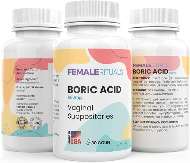 BORIC FEM PH VAGINAL SUPPOSITORIES BY 10