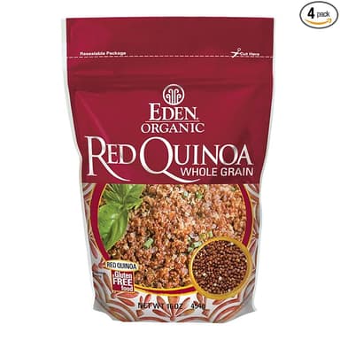 EDEN ORGANIC RED QUINOA WHOLE GRAIN 454G