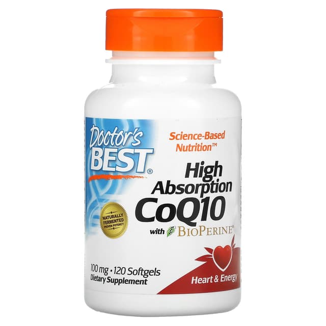 DOCTORS BEST COQ10 WITH BIOPERIN