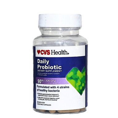 CVS health daily probiotic 90 billion cfu