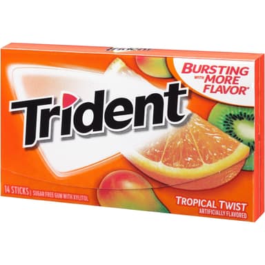 TRIDENT GUM(TROPICAL TWIST)