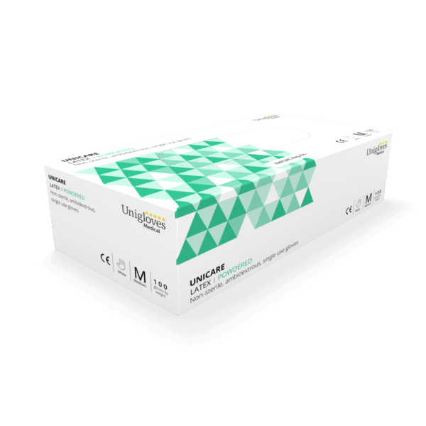 UNICARE LATEX POWERED GLOVES
