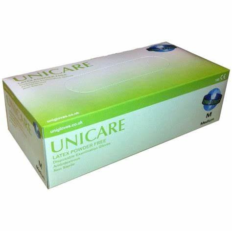UNICARE LATEX GLOVES