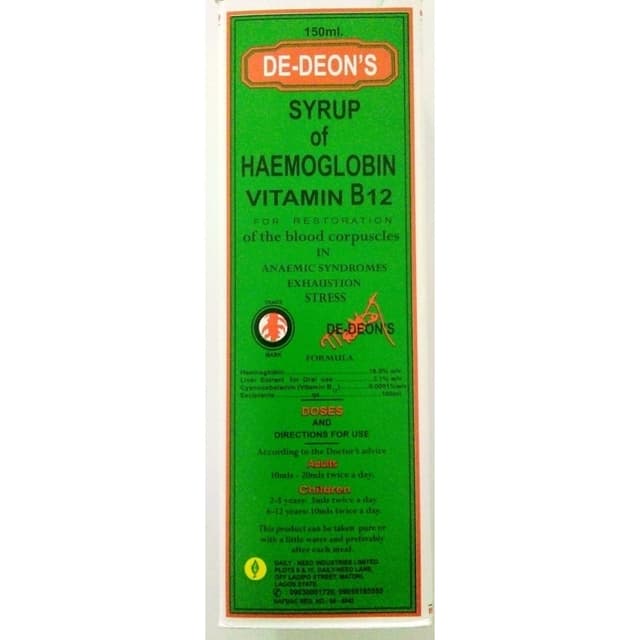 DE-DEONS TONIC 150ML