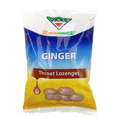 VICKS THROAT LOZENGES - GINGER