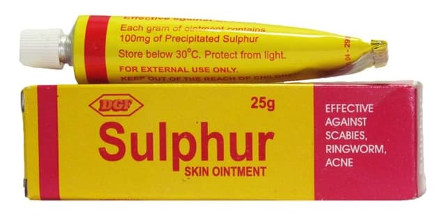 SULFUR SKIN OINTMENT DGF