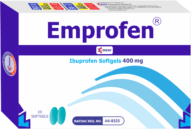 Emprofen 400mg(each blister)