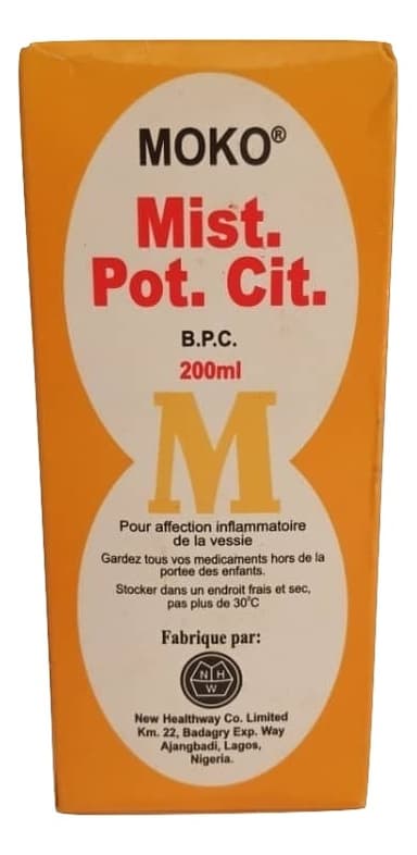 MOKO MIST POT CITRATE 200ml