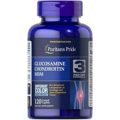 Puritan's Pride Glucosamine, Chondroitin and MSM 120 capsules