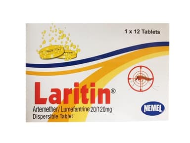 LARITIN 20/120MG X 12 TABS