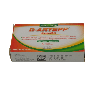 D-ARTEPP DISPERSIBLE 20/160MG
