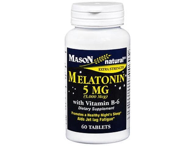 MASON MELATONIN 5MG WITH VITAMIN B6 X 60 TABS