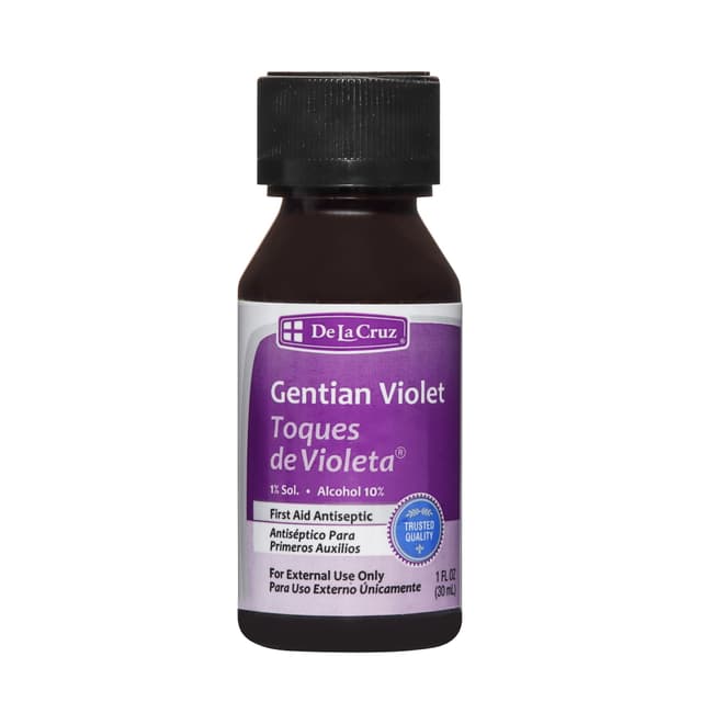 DE LA CRUZ GENTIAN VIOLET SOLUTION