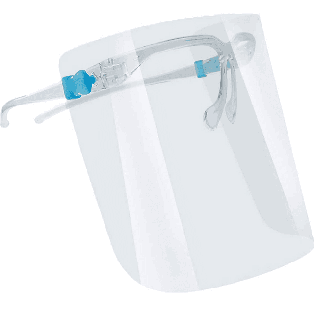 FACE SHIELD WITH GLASSES