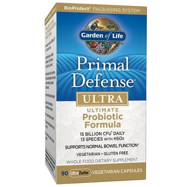 GARDEN OF LIFE PROBIOTICS - PRIMAL DEFENSE BY 90