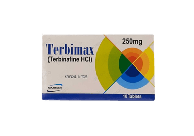 TERBIMAX -TERBINAFINE HCL 250MG X 10 TABS