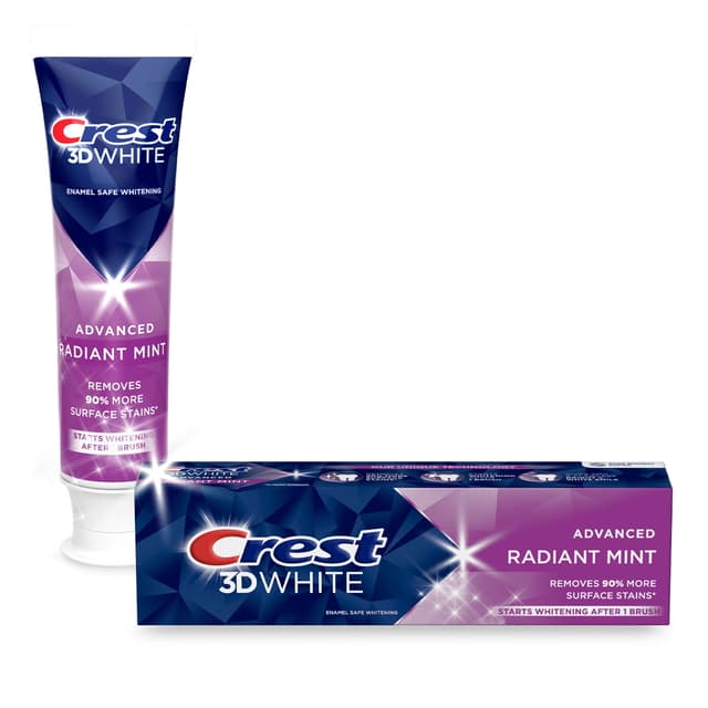 CREST 3D WHITE RADIANT MINT TOOTHPASTE 153G