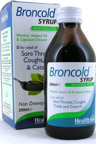 HEALTH AID BRONCOLD SYRUP 200ML