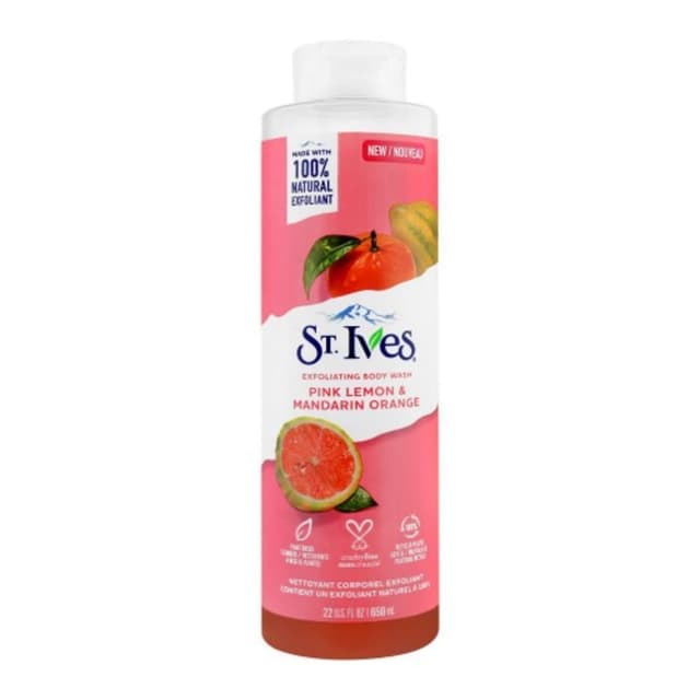 ST. IVES BODY WASH(PINK LEMON) 650ML